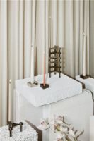 Billede af STOFF Nagel Reflect Candle Holder Small D: 4,5 cm - Black/Chrome