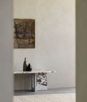 Billede af Audo Copenhagen Androgyne Lounge Table 120x45 cm - Calacatta Viola 