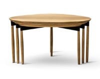 Billede af Bent Hansen Forma Indskudsborde 3 stk - Olieret Eg 