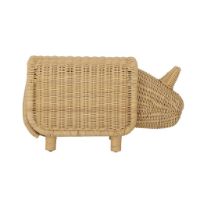 Billede af Bloomingville Mini Soffe Taburet SH: 30 cm - Rattan