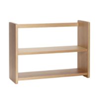 Billede af Hübsch Nomad Shelf Double 60x22 cm - Egetræ