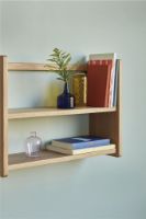Billede af Hübsch Nomad Shelf Double 60x22 cm - Egetræ