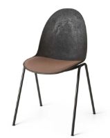Billede af Mater Eternity Sidechair W Upholstery Seat SH: 46 cm - Re-Wool Rust 378