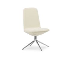 Billede af Normann Copenhagen Off Chair Lav H: 100,8 cm - Aluminium/Hallingdal 0100