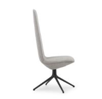 Billede af Normann Copenhagen Off Chair Høj H: 124,8 cm - Black/Remix 126