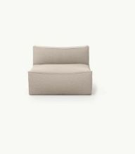 Billede af Ferm Living Catena Sofa Center L100 Wool Boucle 108x108 cm - Natural 