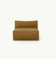 Billede af Ferm Living Catena Sofa Center L100 Wool Boucle 108x108 cm - Sugar Kelp 