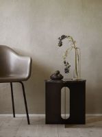 Billede af Audo Copenhagen Androgyne Table Top Ø: 42 cm - Nero Marquina Marble