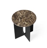 Billede af Audo Copenhagen Androgyne Table Top Ø: 42 cm - Emperador Marble