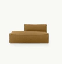 Billede af Ferm Living Catena Open End Left L300 Wool Boucle 170x108 cm - Sugar Kelp 