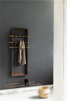 Billede af We Do Wood Coat Frame H: 150 cm - Smoked Oak/Brass