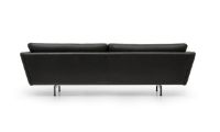 Billede af Mogens Hansen MH GRASP L Sofa - Preston Sort/Sort