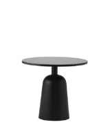 Billede af Normann Copenhagen Turn Bord H: 41,5-64 cm - Sort/Marmor