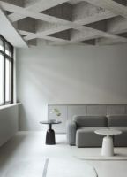 Billede af Normann Copenhagen Turn Bord H: 41,5-64 cm - Sort/Marmor