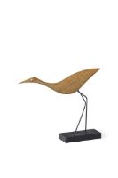 Billede af Warm Nordic Beak Bird Low Heron 19x20,5 cm - Olieret Eg
