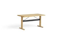 Billede af HAY Passerelle Desk 140x65x74 cm - Oak/Ink Black Crossbar 