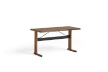 Billede af HAY Passerelle Desk 140x65x74 cm - Walnut/Ink Black Crossbar
