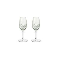 Billede af Frederik Bagger Crispy Port Glas 2 stk. 10 cl - Emerald/Grøn