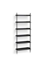 Billede af HAY Pier System 101 1 Column 82x209 cm - PS Black Steel/Black Anodised Profiles