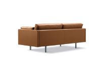Billede af Erik Jørgensen EJ220 2062 2 Pers. Sofa 100 L: 212 cm - Cognac Omni Læder/Krom