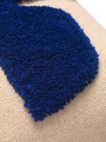 Billede af Ferm Living Lay Cushion Rectangular 60 x 40 cm - Sand/Bright Blue 