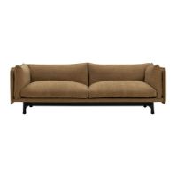 Billede af Wendelbo Kite 2,5 Seater Sofa L: 230 cm - Sortbejdset Eg/Roco Col. 2