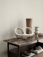 Billede af Wendelbo Collect Low Console Table 120x45x60 cm - Brown Oak/Brown Emperador Marble