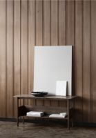 Billede af Wendelbo Collect Low Console Table 120x45x60 cm - Brown Oak/Brown Emperador Marble