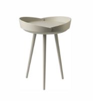 Billede af FDB Møbler D106 Bakkedal Bakkebord Philip Bro Ø: 38 cm - Bøg/Silkegrå 