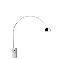 Billede af FLOS Arco Gulvlampe LED H: 240 cm - White Marble 