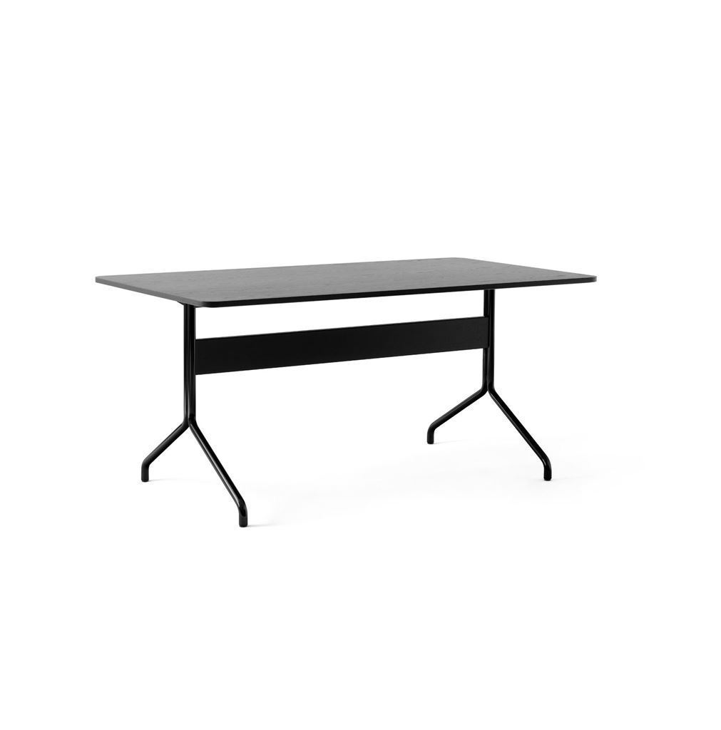 Billede af &Tradition Pavilion Dining Table AV18 D: 160 cm - Black Oak/Black
