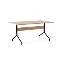 Billede af &Tradition Pavilion Dining Table AV18 D: 160 cm - Clear Oak/Black
