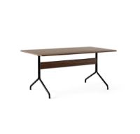 Billede af &Tradition Pavilion Dining Table AV18 D: 160 cm - Walnut/Black