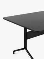 Billede af &Tradition Pavilion Dining Table AV19 D: 200 cm - Black Oak/Black