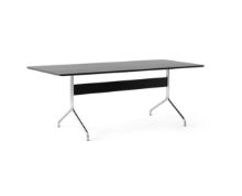 Billede af &Tradition Pavilion Dining Table AV19 D: 200 cm - Black Oak/Chrome