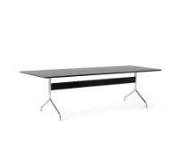 Billede af &Tradition Pavilion Dining Table AV24 250x110 cm - Black Oak/Chrome