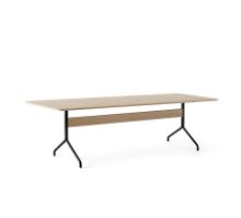 Billede af &Tradition Pavilion Dining Table AV24 250x110 cm - Clear Oak/Black