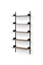 Billede af New Works Wall Shelf 1900 190x83,5 cm - Walnut/Black