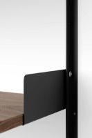Billede af New Works Wall Shelf 1900 190x83,5 cm - Walnut/Black
