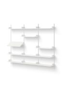 Billede af New Works Display Shelf 1900 190x243,5 cm - White/White