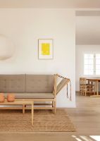 Billede af Fredericia Furniture 1789 2 Pers. Tremmesofa Højre L: 160 cm - Vidar 0222/Sæbebehandlet Eg