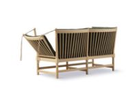 Billede af Fredericia Furniture 1789 2 Pers. Tremmesofa Højre L: 160 cm - Vidar 0492/Sæbebehandlet Eg