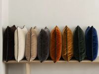 Billede af Blomus Velvet Pudebetræk 40x40 cm - Espresso