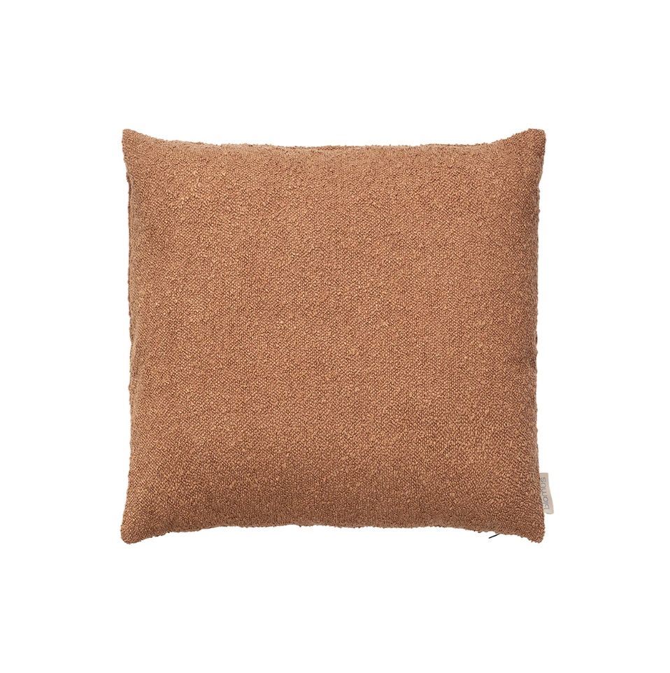 Billede af Blomus Boucle Pudebetræk 50x50 cm - Rustic Brown 