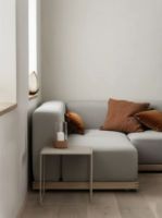 Billede af Blomus Boucle Pudebetræk 50x50 cm - Rustic Brown 