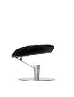 Billede af Bruunmunch The Lobster FOOTstool H: 41 cm - Black Oak / Chrome 