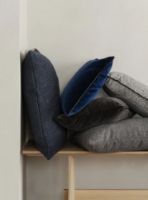 Billede af Blomus Boucle Pudebetræk 50x50 cm - Midnight Blue