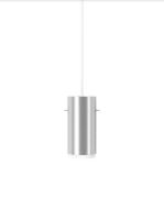 Billede af Moebe Tube Pendant Small H: 16 cm - Brushed Aluminium