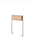 Billede af Moebe Toilet Roll Holder H: 14 cm - Oak/Steel