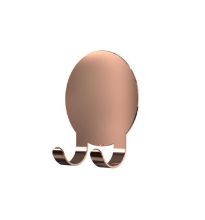 Billede af FROST NOVA2 Bruseskraber krog Ø: 5 cm - Poleret Kobber